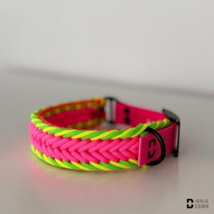 obroża z paracordu - vibe; paracord; obroże z paracordu; akcesoria dla psów; dignis design