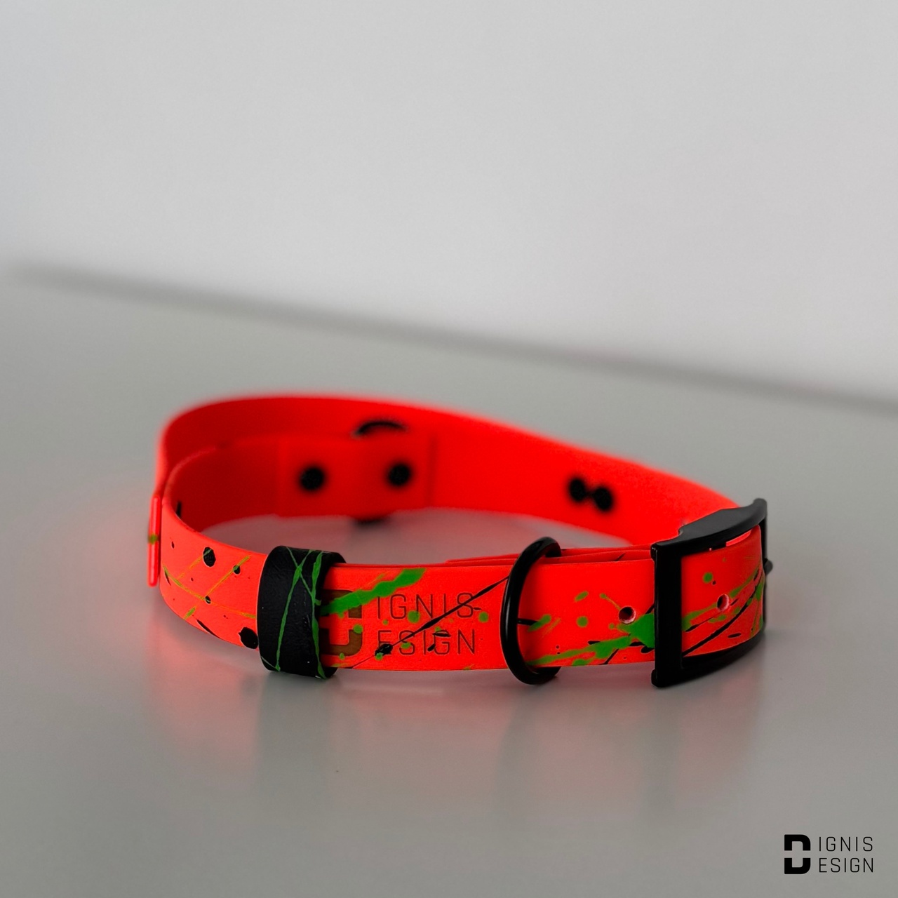 Obroża ART SPLASH z uchwytem