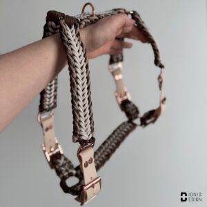 Szelki z paracordu dla psa - Dignis Direction